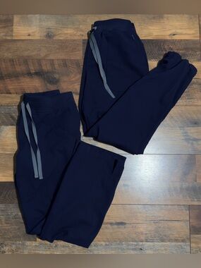 Figs Scrub Pants Lot Of 2 Jogger Kade Cargo Navy blue Size S Small